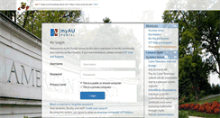 Desktop Screenshot of myau.american.edu