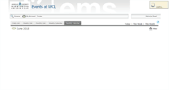 Desktop Screenshot of events.wcl.american.edu